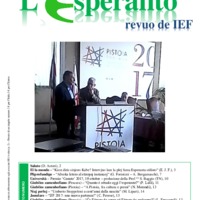 L'esperanto (anno 2017 - numero 3)