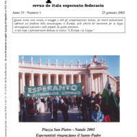 L'esperanto (anno 2002 - numero 1)