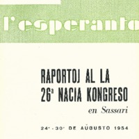 L'esperanto (anno 1954 - numero 4 - 28 nuova serie)