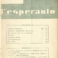 L'esperanto (anno 1950 - numero 3 - 3 nuova serie)