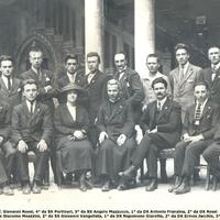 Foto dei primi soci del Vicenza Esperanto Centro