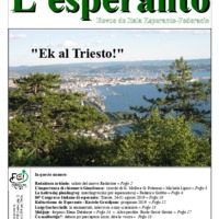 L'esperanto (anno 2019 - numero 1)