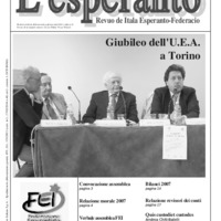 L&#039;esperanto (anno 2008 - numero 3)