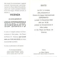 Presentazione corso esperanto - 1993-1994, Vicenza - volantino (2).jpg