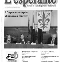 L&#039;esperanto (anno 2008 - numero 6)