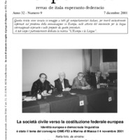 L'esperanto (anno 2001 - numero 9)