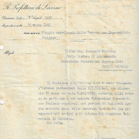 Lettere di autorità ed enti importanti, 1930-31