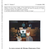 L'esperanto (anno 2002 - numero 7)